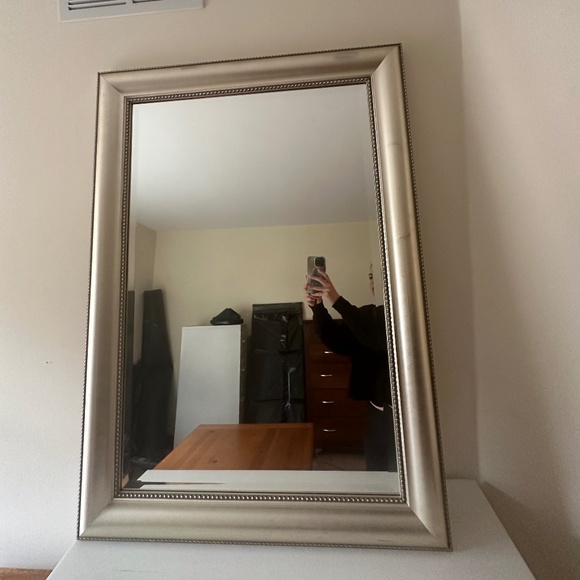 Contemporary Gold Frame Mirror